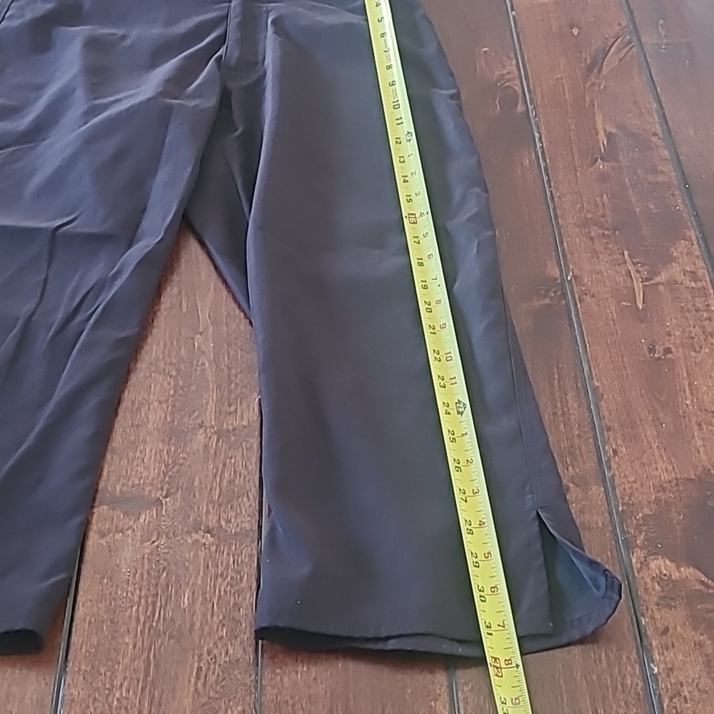 Patagonia Deep Navy/Black Lightweight Crop Athleisure Pant Size 6 - Picture 7 of 8